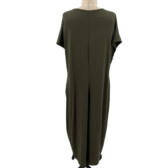 Universal Standard Spritz Divine Jersey Shift Dress Tarragon Green Size‎ 14-16 - Picture 10 of 15